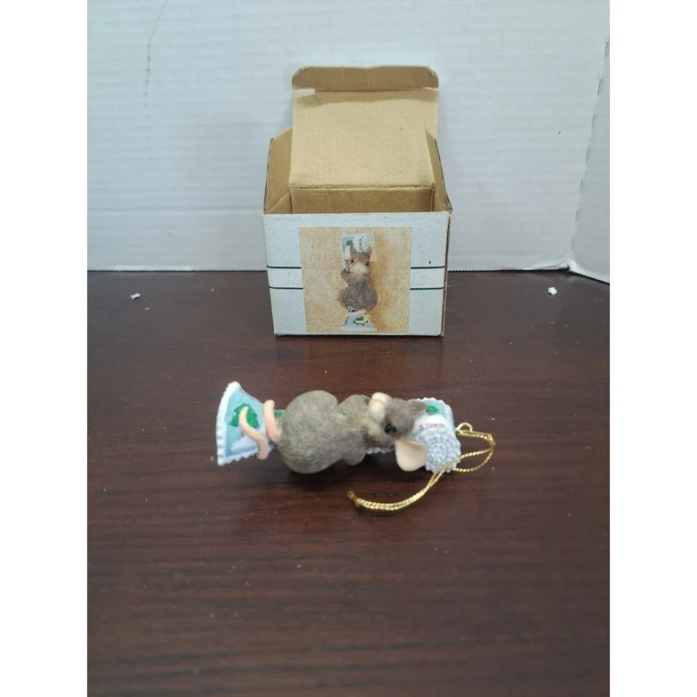 Charming Tails Stamp Dispenser Ornament